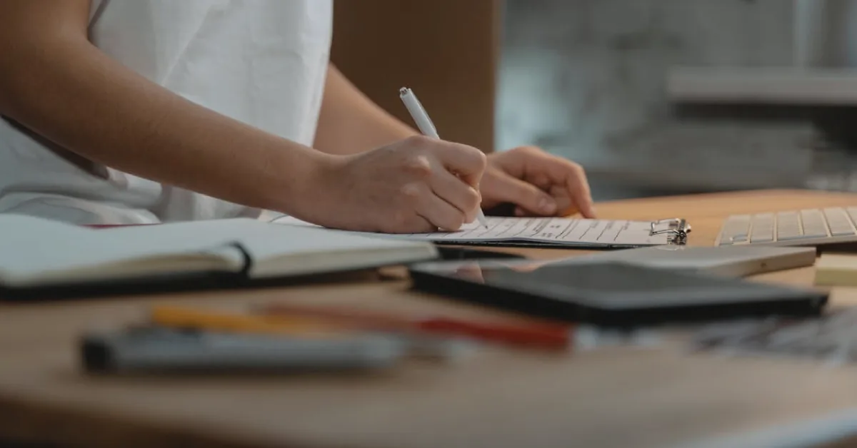 Checklist illustration representing common graphic design mistakes to avoid