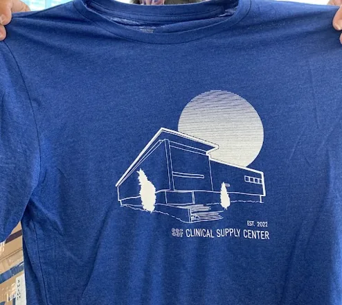 Custom branded t-shirt