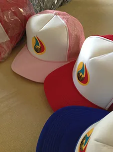 Custom branded hats